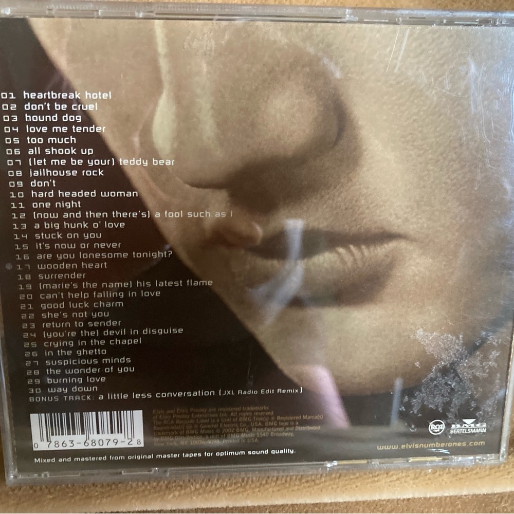 Elvis 30 Number One hits CD